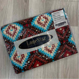 Lone Star Southwestern Brown-Multi Polyester Twin Sheet Set