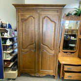 Ethan Allen Brown Solid Wood Cabinet