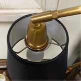 House of Troy Aria Hook Gold-Black Metal Clamp On Table Top Lamp