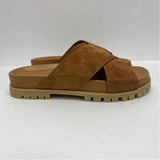 Tamara Mellon Size 8 Women's Brown Solid Slide Sandals