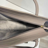 Kate Spade Light Gray Solid Tote Handbag