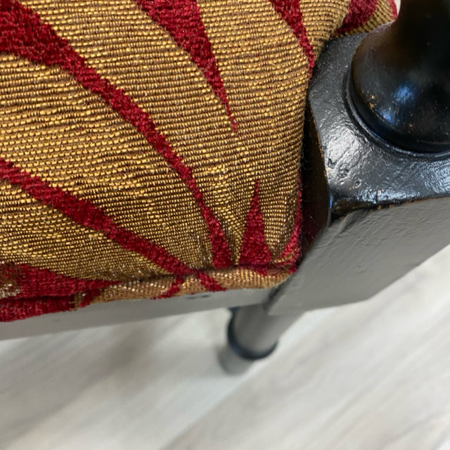 Black-Red Wood Chair