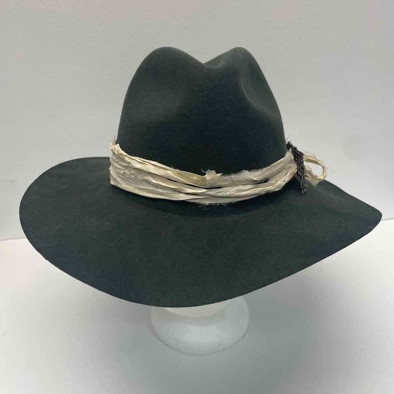 Lovely Bird Solid Green Felt Hat