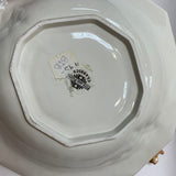 fitz and floyd Rust- Multicolor Fall Theme Bowl