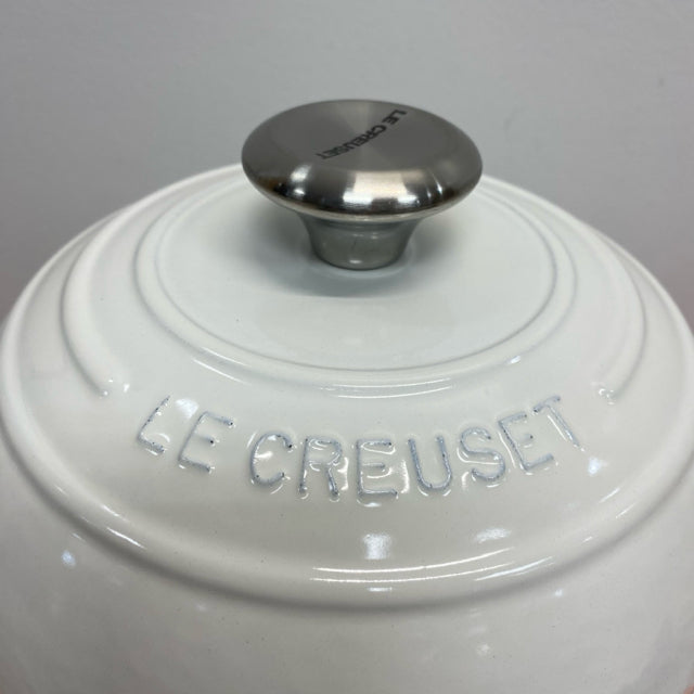 Le Creuset White Cast Iron Bread Oven