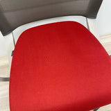 AMQ Office Red-Gray Chair