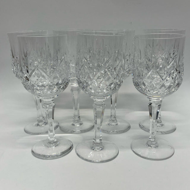 Atlantis Moselle Crystal Water Goblets Set of 7