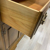 Brown Solid Wood Sideboard