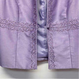 Jessica Howard Size 10-M Women's Lilac Beaded 2 Piece Dress