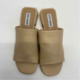 Steve Madden Size 7 Women's Beige Solid Slide Sandals
