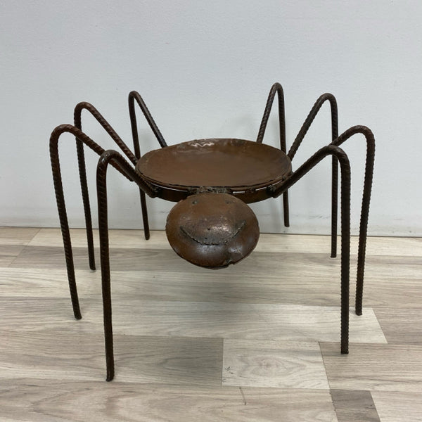 Brown Metal Stand Spider Shape