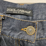 CAPRI denim yellow stitches