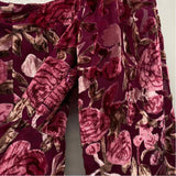 Showpo Size S-4 Women's Fuschia Floral Long Sleeve Dress