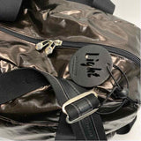 Jack Gomme Brown Fabric Solid Overnight Traveling Bag