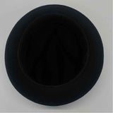 Goorin Bros Black Wool Solid Fedora Hat
