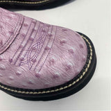 Ariat Size 6.5 Women's Lilac-White Embroidered Western Boots