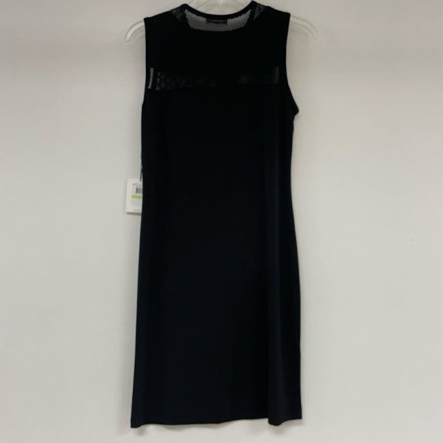 Calvin Klein Size 4-S Women's Black Cut Out Shift Dress