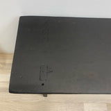 Hand Painted Antique Black Wood BencP
