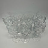 Atlantis Moselle Crystal Water Goblets Set of 7