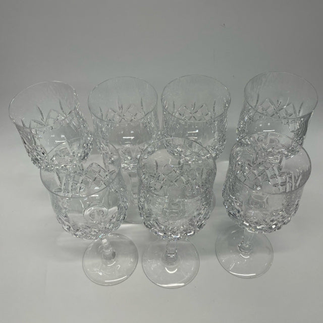 Atlantis Moselle Crystal Water Goblets Set of 7