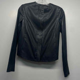 Vince Women's Size XXS Blue Solid Zip Up Jacket