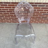 Clear Acrylic Accent Chair