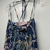 Vineyard Vines Size Xl Women's Blue-Pink Pattern Maxi Dress
