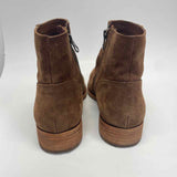 Kork-Ease Size 9.5 Women's Brown Solid Ankle Booties