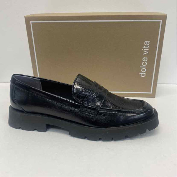 Dolce Vita Size 9.5 Women's Black Solid Loafer Shoes