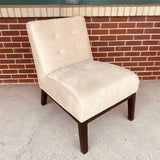 Accent Beige Solid Chair