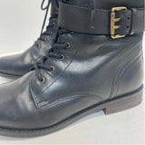 FatFace Size 7 Women's Black Solid Ankle Boots