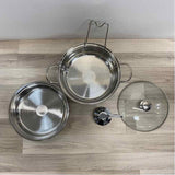 Culinary Essentials Silver Stainless Steel Chafing Dish