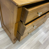 Antique Brown Wood Dressers/Chest- 3 drawer