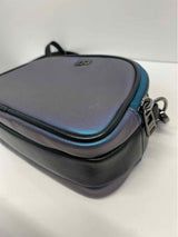 Tumi Voyager Blue Leather Iridescent Crossbody Handbag