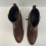 Naturalizer Soul Size 8.5 Women's Cappucino Solid Ankle Booties