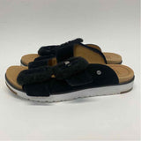 Ugg Size 7 Women's Black Slip On Sandals