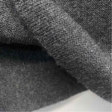 Beyond Threads Size L-12 Women's Charcoal Tweed Pull On Skirt