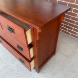 Mission Style Brown Wood Dressers/Chest