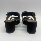 Anne Klein Size 7.5 Women's Black Solid Strappy Sandals