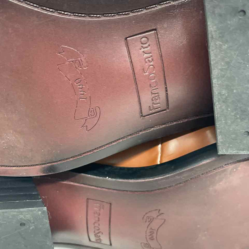 Franco Sarto Size 8.5 Women's Brown Solid Mules Shoes