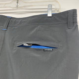 Prana Size 38-L 38 Black Polyester Solid Men's Men's Shorts