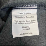 Mondetta Women's Size M Navy Solid Rain Coat
