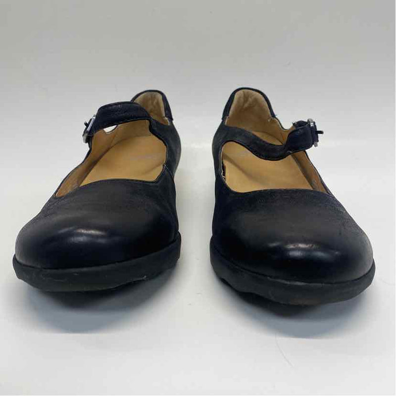 Dansko Size 38-7.5 Women's Black Solid Mary Jane Flats