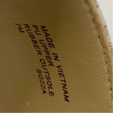 Michael Michael Kors Size 7 Women's Offwhite Cut Out Camel Toe Sandals