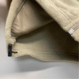 Columbia Size L Tan Fleece Polyester Solid Men's Vest