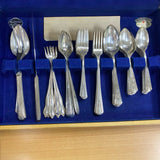 Oneida Silver Plated 64 Piece Flatware in Box