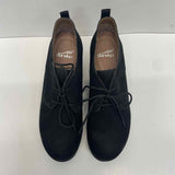 Dansko Size 38-7.5 Women's Black Solid Wedge Booties