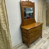 Antique Brown Wood Dressers/Chest