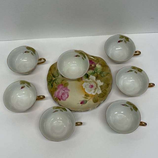 Lefton Set of Cups and Saucer