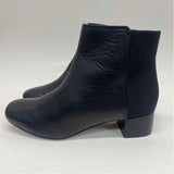 Collection Clark Size 8 Women's Black Solid Zip Up Booties